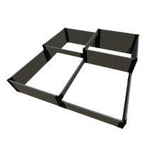 FrameItAll Terraced Square 4-Tier Raised Garden Bed