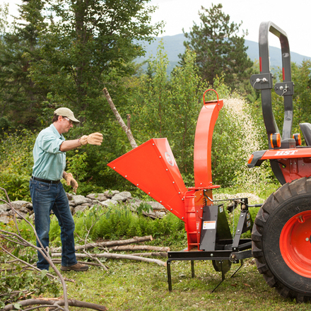 DR PTO Wood Chipper (Self-Feeding)