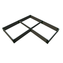 FrameItAll L-Shaped Raised Garden Bed