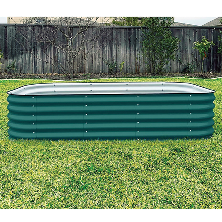 Vego Garden 9 In 1 Modular Metal Raised Garden Bed Kit 17 .in H