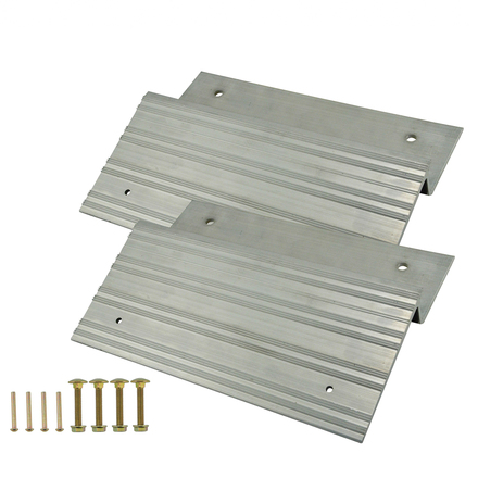 ERICKSON 750 lb 12 in. Aluminum Ramp End Plate Kit