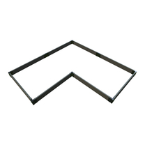 FrameItAll L-Shaped Raised Garden Bed