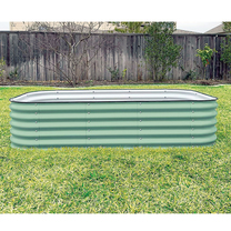 Vego Garden 9 In 1 Modular Metal Raised Garden Bed Kit 17 .in H